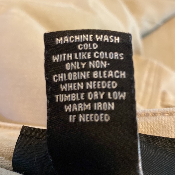 Lane Bryant khaki colored jeans  capri straight leg size 16 - Picture 10 of 10